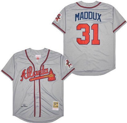 Greg Maddux Atlanta Braves Throwback Jersey