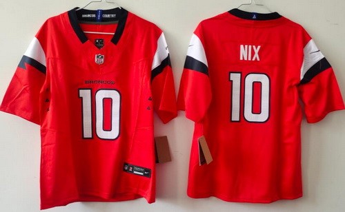 Kids/Toddlers Denver Broncos #10 Bo Nix Stitched Jersey