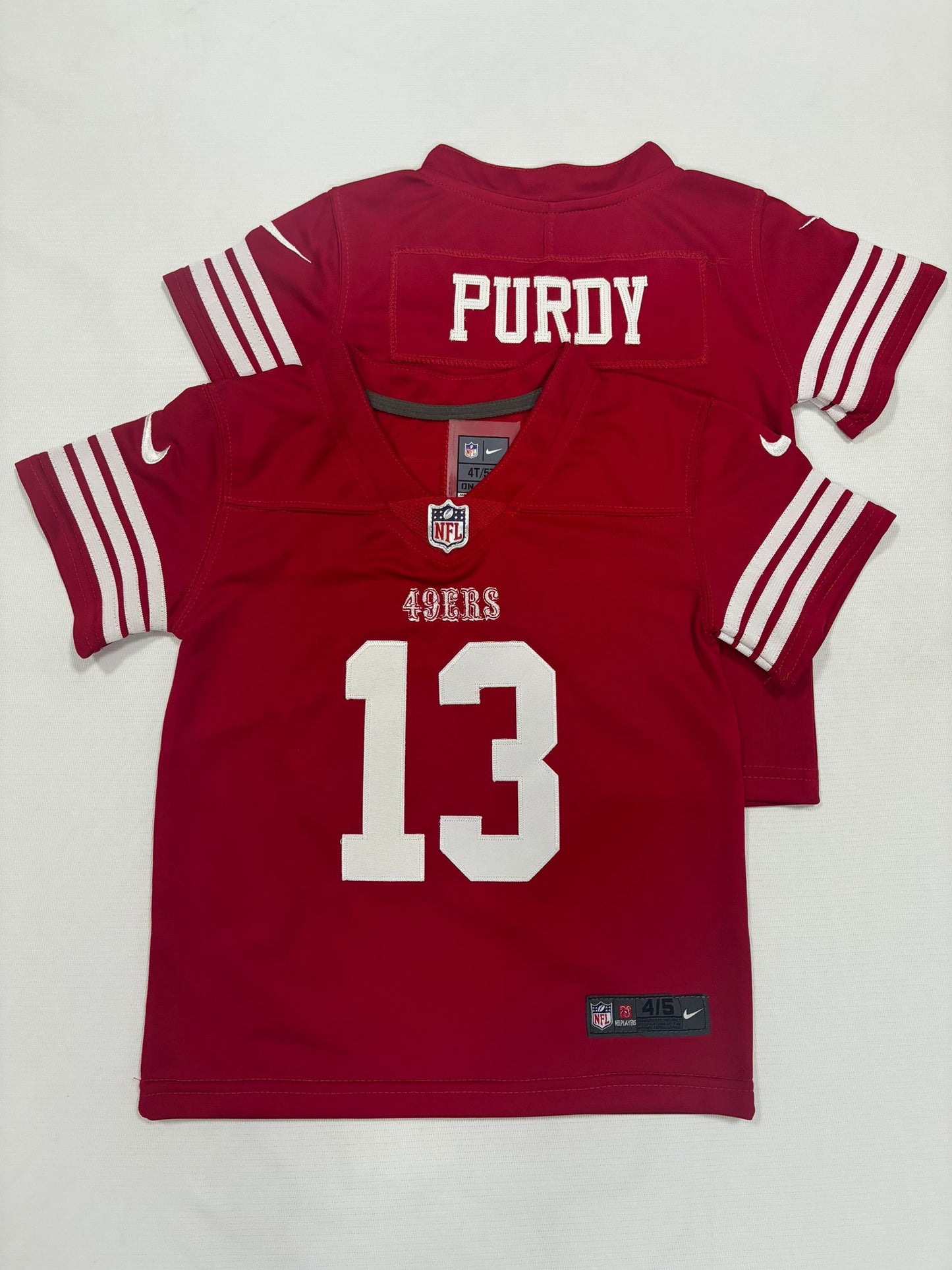 Kids/Toddlers San Francisco 49ers #13 Brock Purdy Stitched Jersey