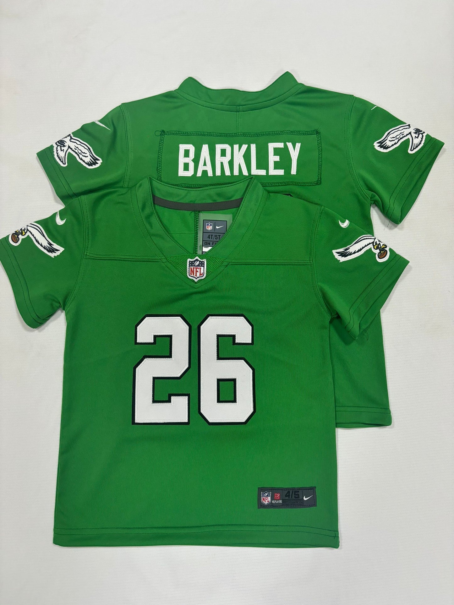 Kids/Toddlers Philadelphia Eagles #26 Saquon Barkley Stitched Jersey