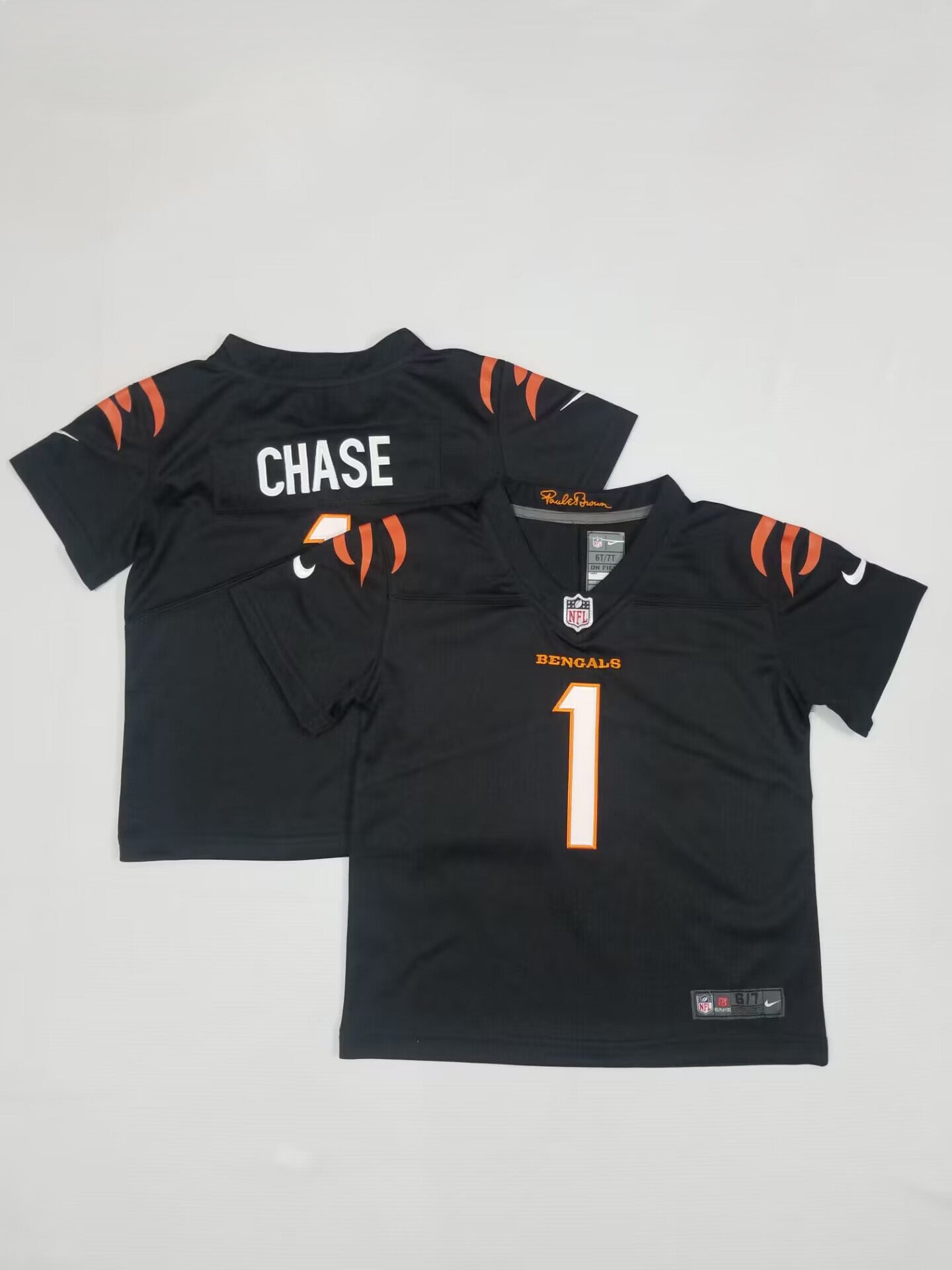 Kids Cincinnati Bengals Ja'Marr Chase Stitched Jersey