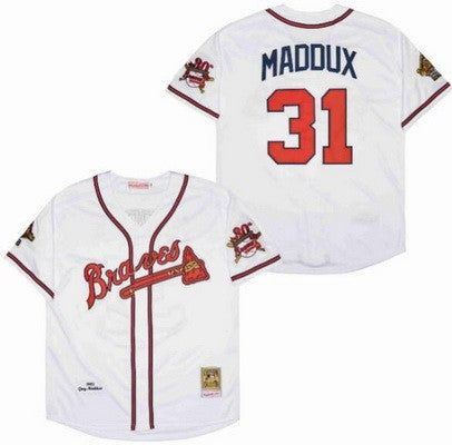 Greg Maddux Atlanta Braves Throwback Jersey