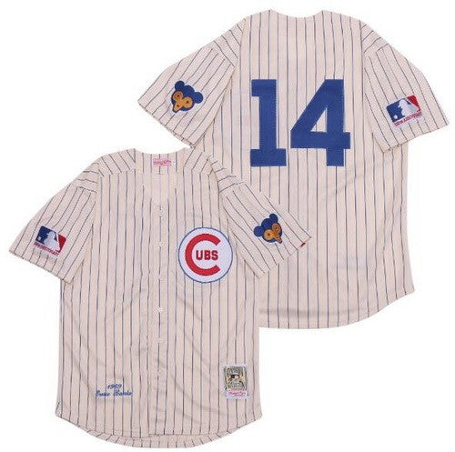 Ernie Banks Chicago Cubs Throwback Jersey