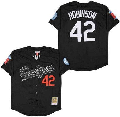 Brooklyn Dodgers #42 Jackie Robinson Throwback Jersey – Retro Throwbacks