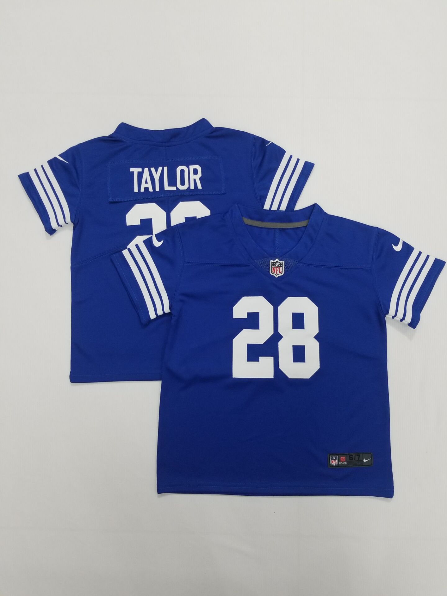 Kids Indianapolis Colts Jonathan Taylor Stitched Jersey