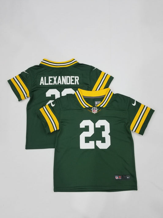 Kids Green Bay Packers #23 Jaire Alexander Stitched Jersey