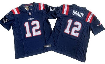 Kids/Toddlers New England Patriots #12 Tom Brady Stitched Jersey