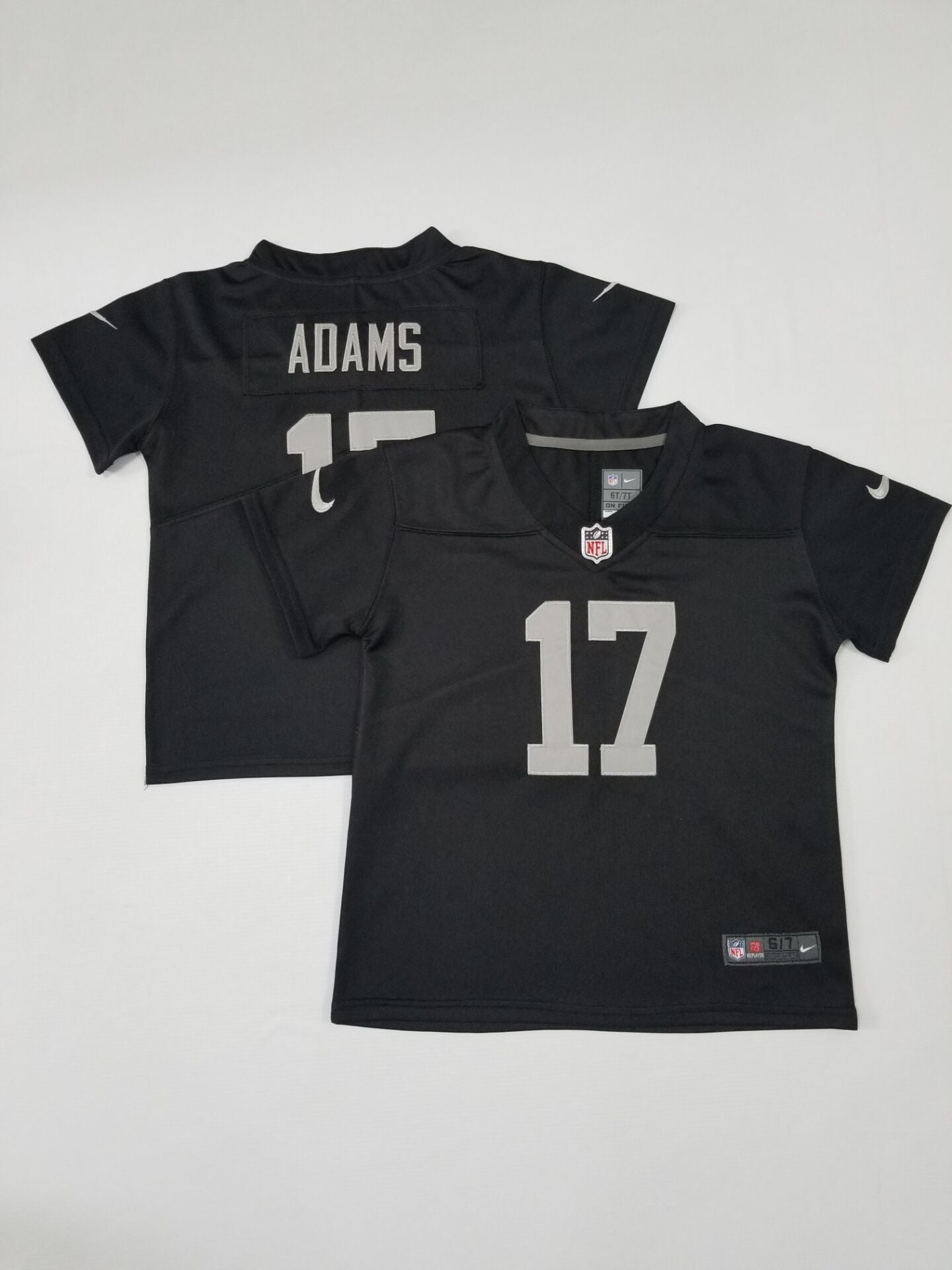 Kids Las Vegas Raiders #17 Davante Adams Stitched Jersey