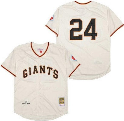 Men's New York Giants Willie Mays Throwback Jersey